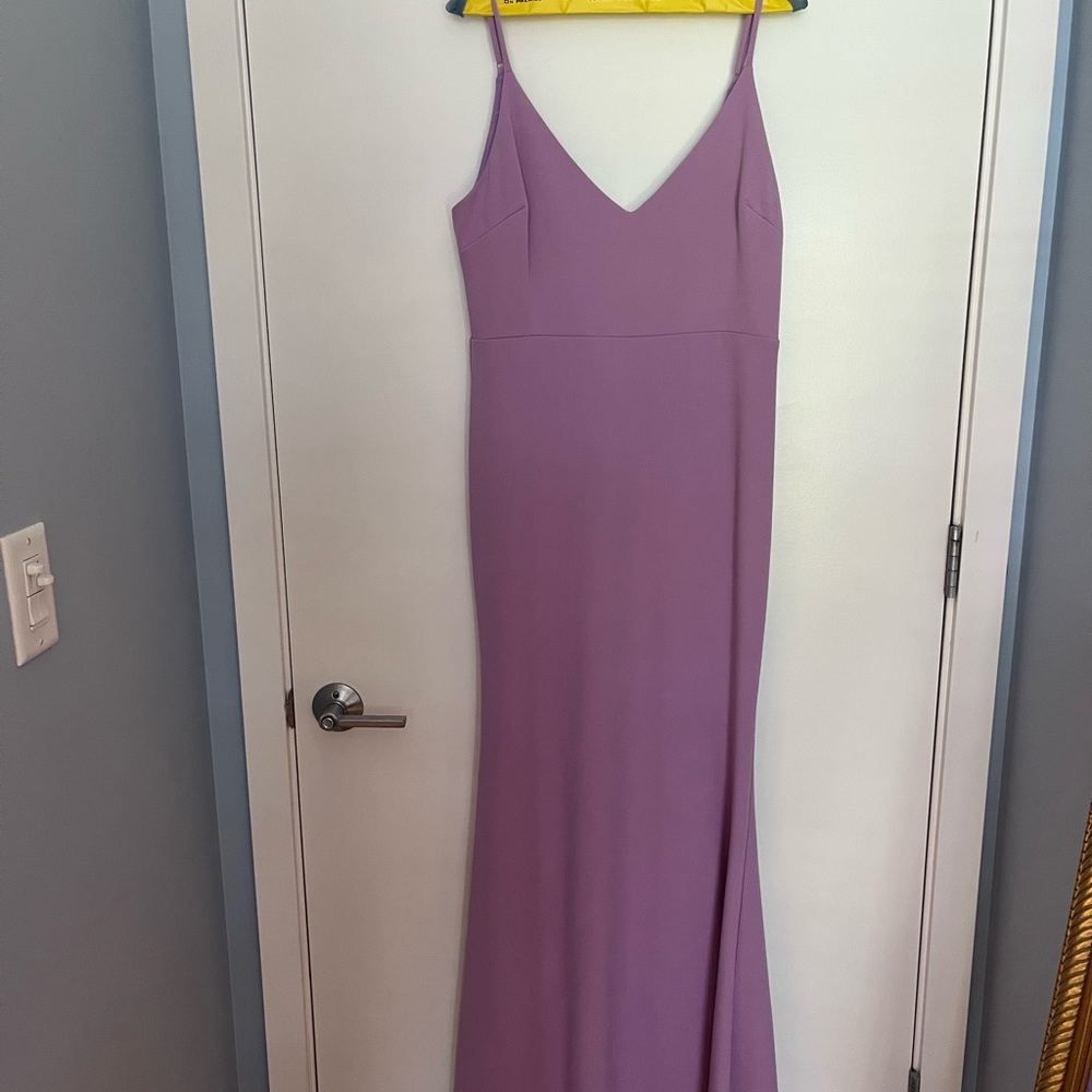 Lulu's Lavender Maxi Dress with Spaghetti Straps